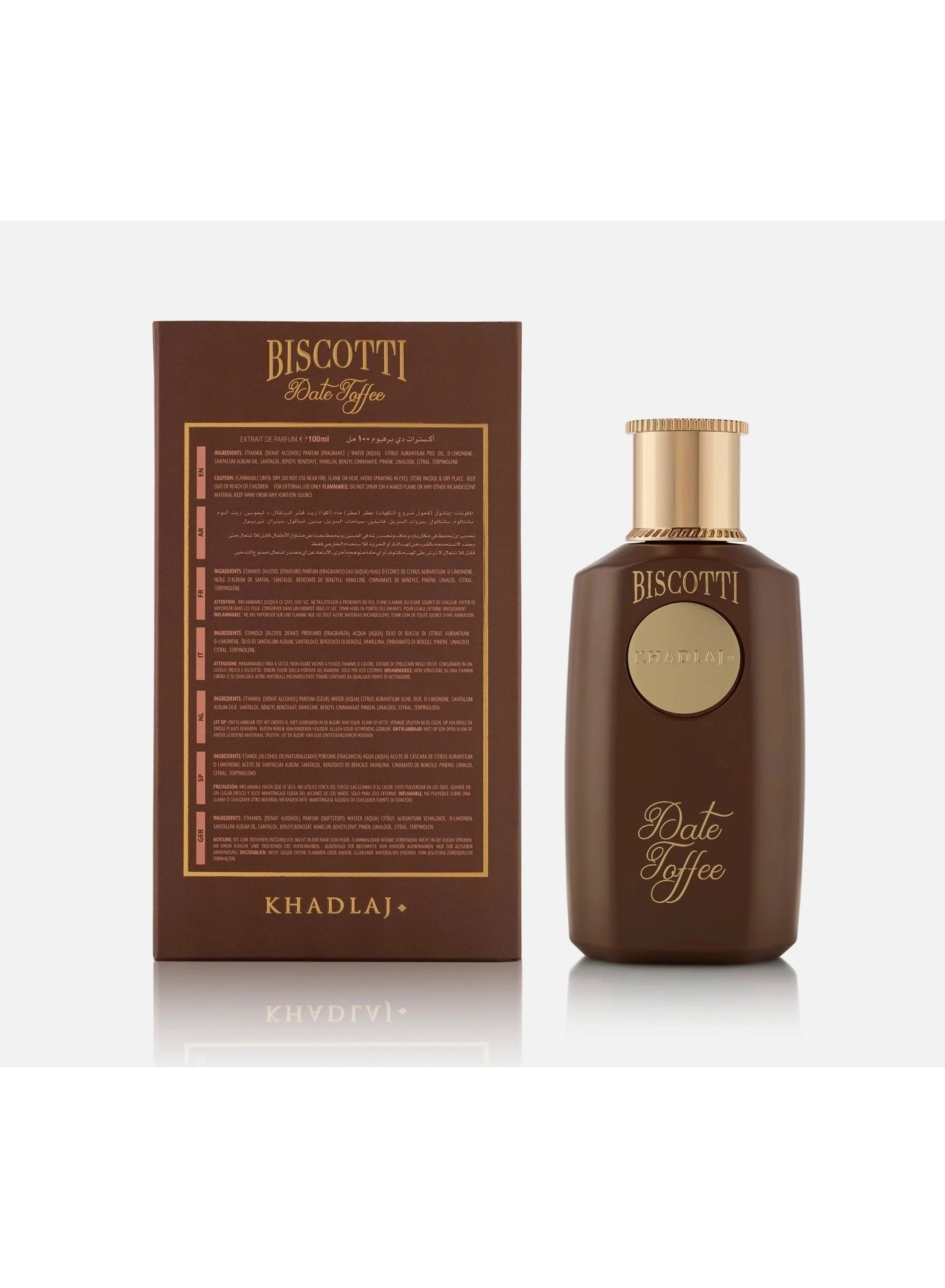 BISCOTTI DATE TOFFEE - 100 ML