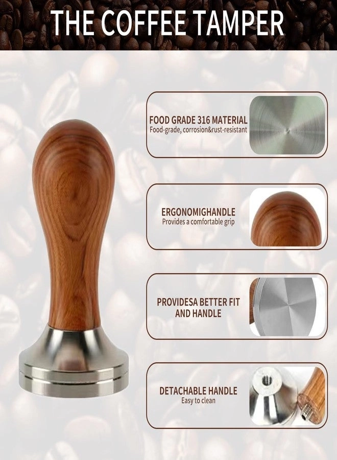 51mm Coffee Tamper - 24PCS 316stainlesss Kit