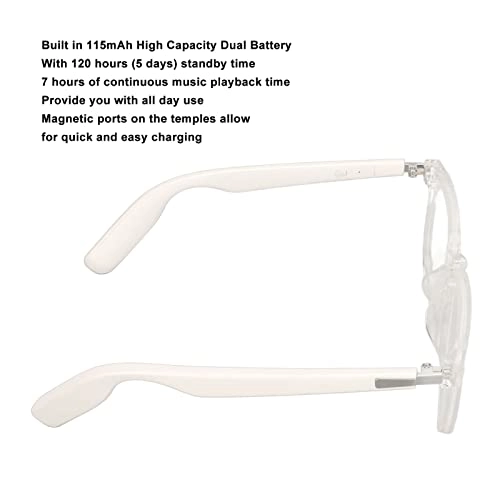 Smart Glasses - Blue Light Blocking Open-Ear Bluetooth IP67 Waterproof