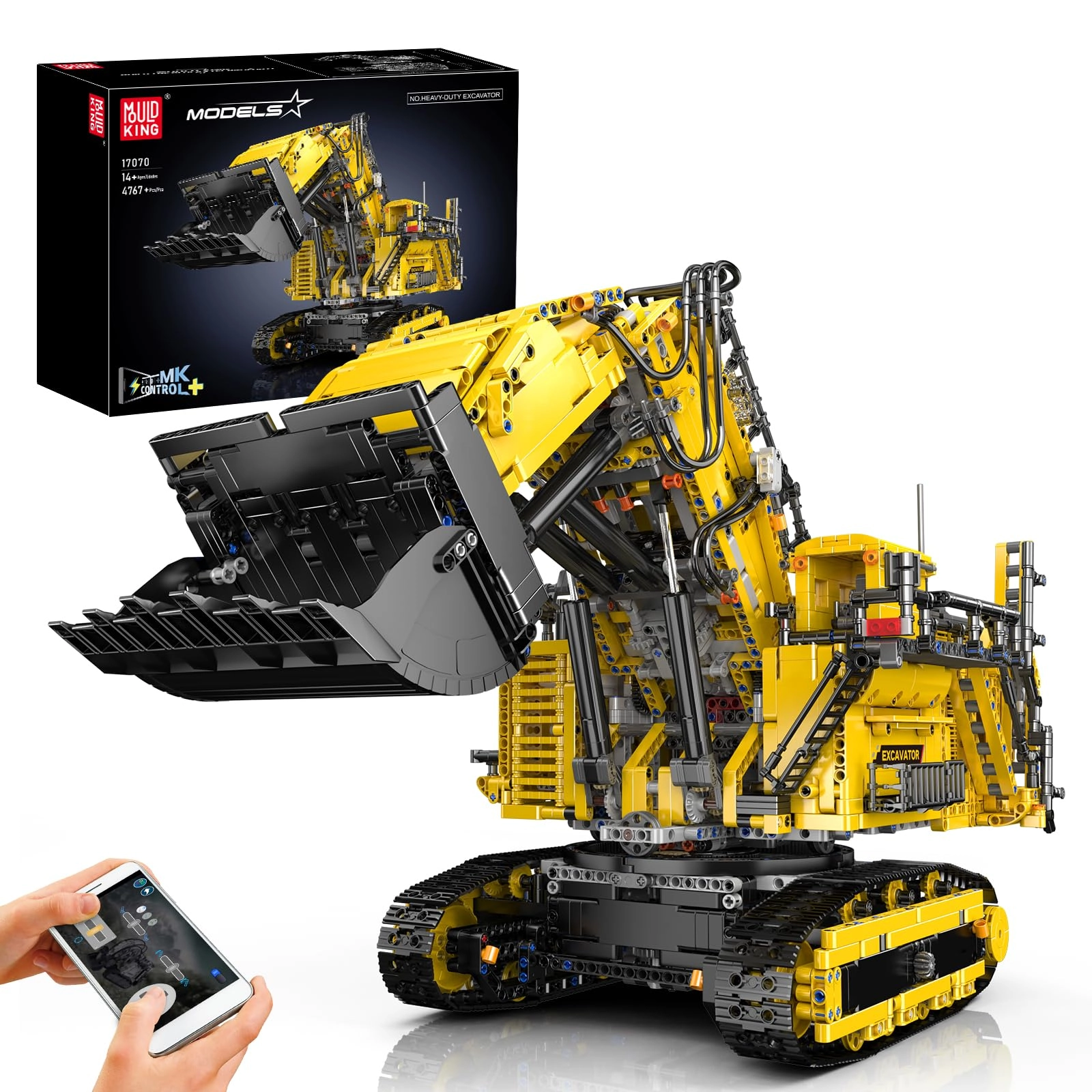 mould king Large Excavator (17070) - Vehicle