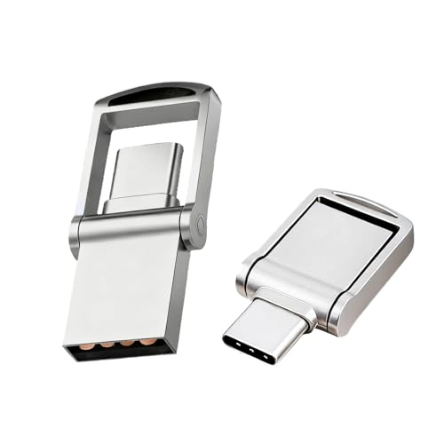Mini USB Flash Drive - USB 2.0 USB C & USB A 16GB
