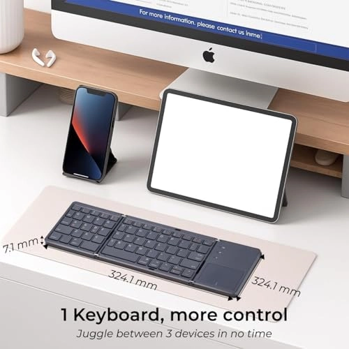 BK08 - Foldable Touchpad Bluetooth