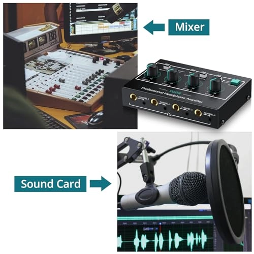 4 Channel Headphone Amplifier - Ultra Stereo RGB