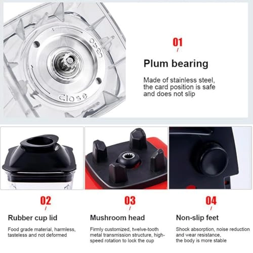 2 in 1 Multifunctional Blender - 2400W