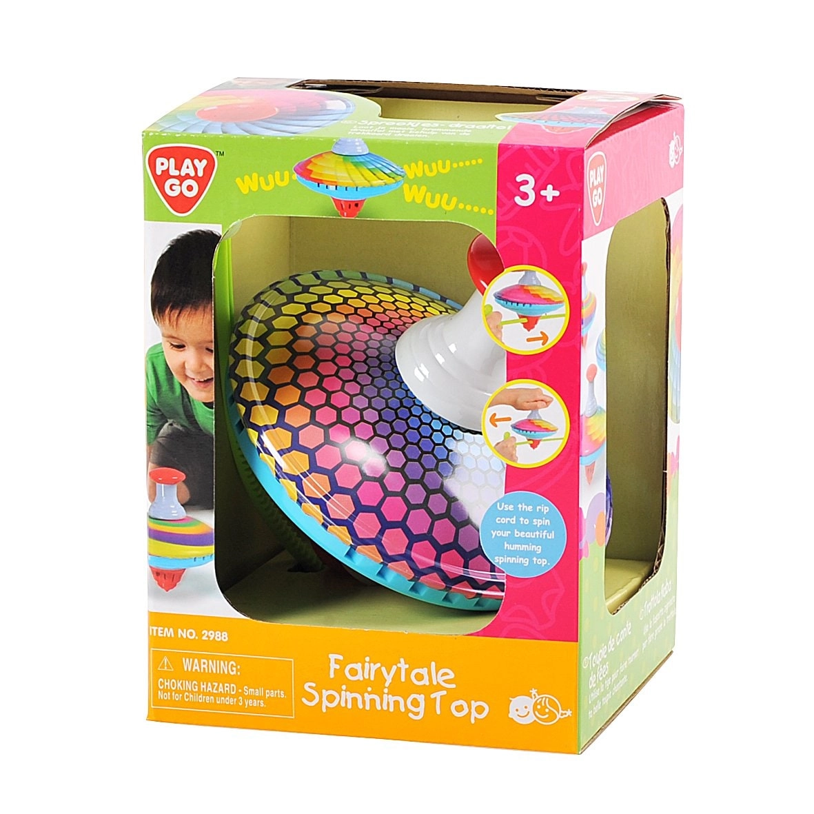 Play&Go Fairytale Spinning Top - Colors and Designs May Vary Baby Toy