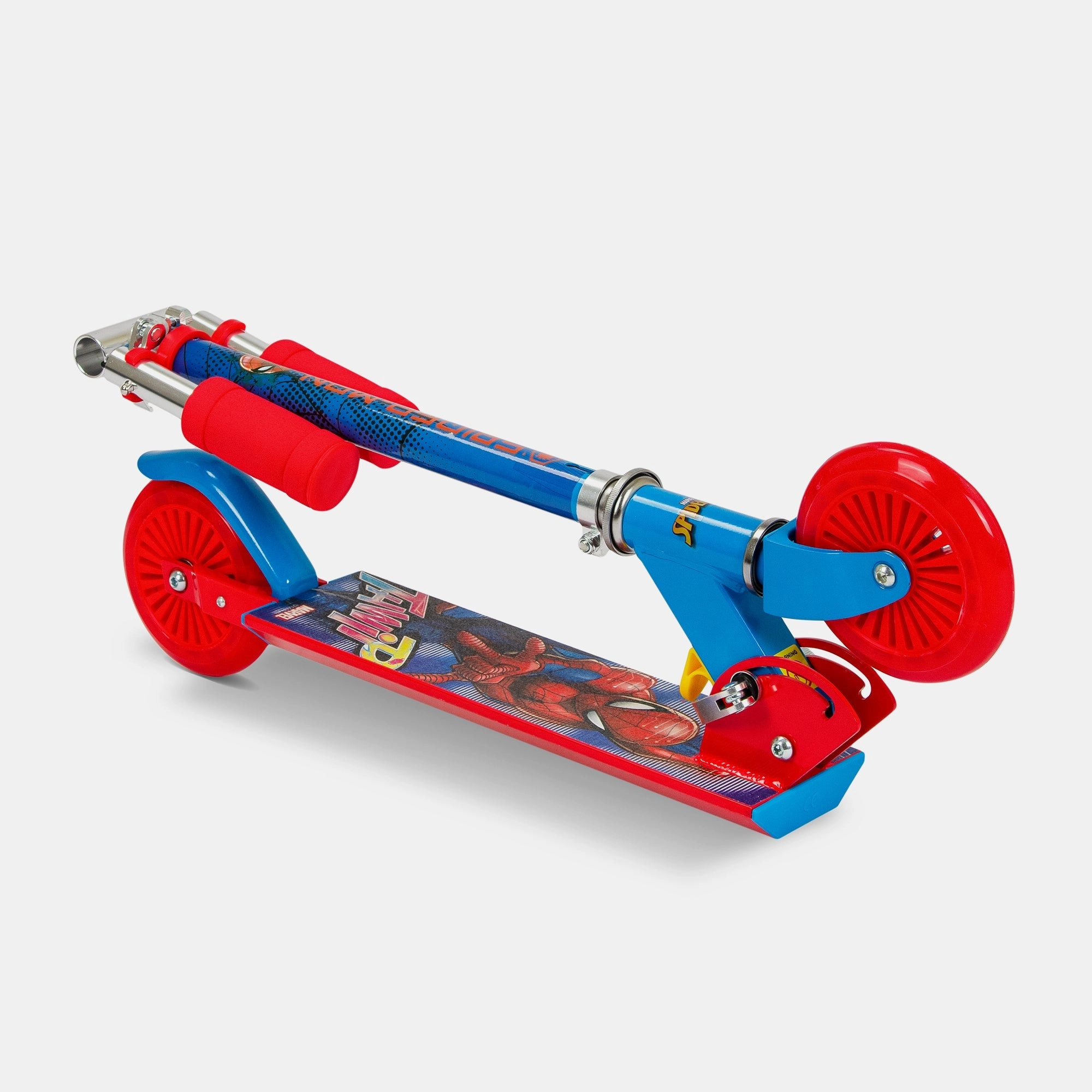Spiderman 2 Kick Scooter – 200mm LED Foldable