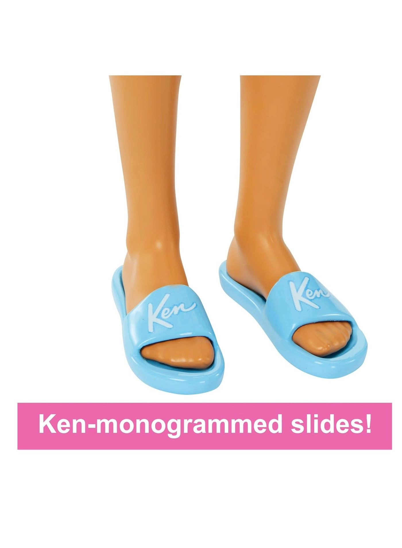 Ken Doll - Male Blonde Blue Button Down And Swim Trunks Ages 3+