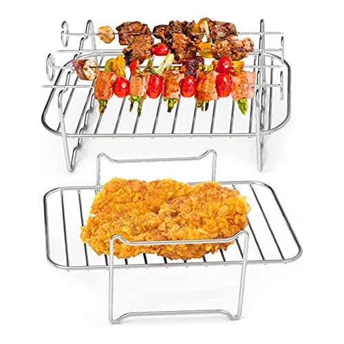 Air Fryer Rack - Stainless steel 6-Piece Set
