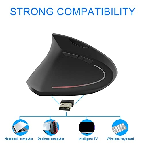 Left Hand Vertical Mouse - Wireless