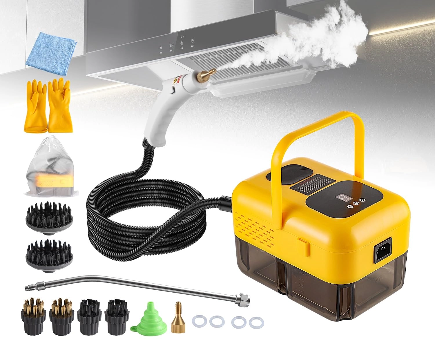Handheld Steam Cleaner - 3.5 Bar 1.2L