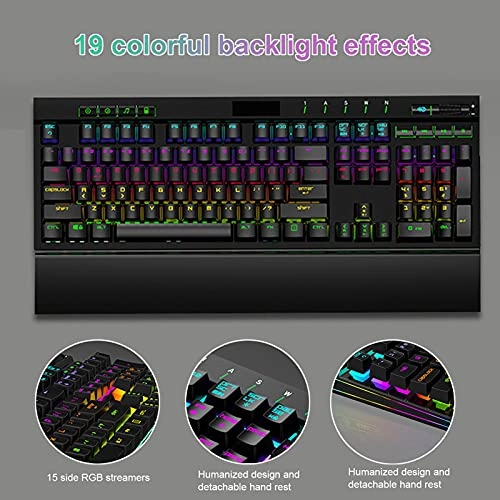 Backlight Mechanical Keyboard - 104 keys RF