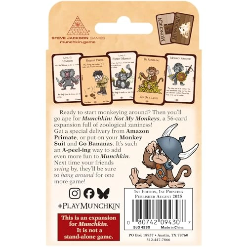 Munchkin: Not My Monkeys