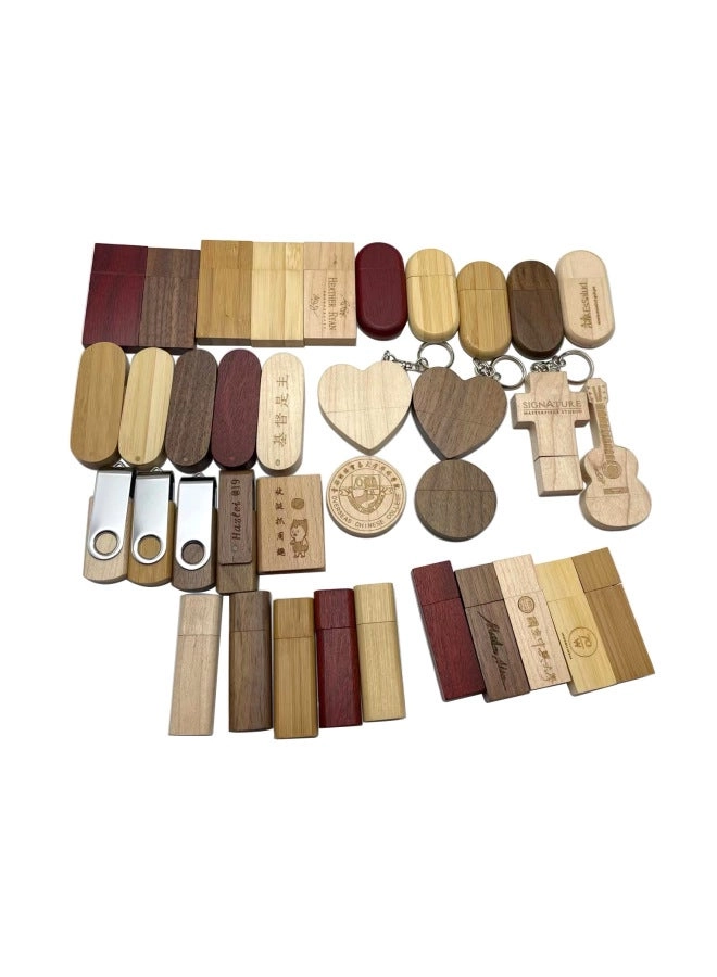 Bamboo Wood U Disk - 16GB