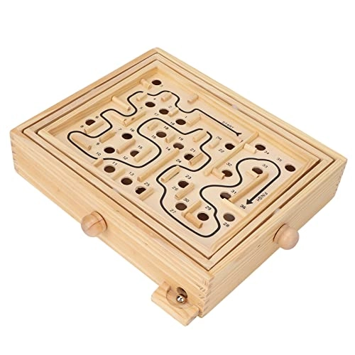 Wooden puzzle maze game - 3 Years Old + 3 pieces