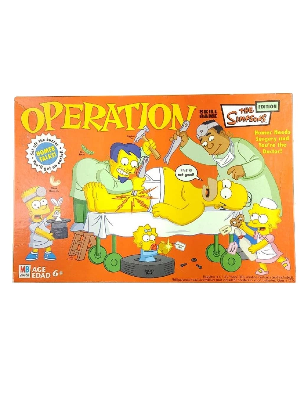 Hasbro Operation Simpsons: Standard Edition