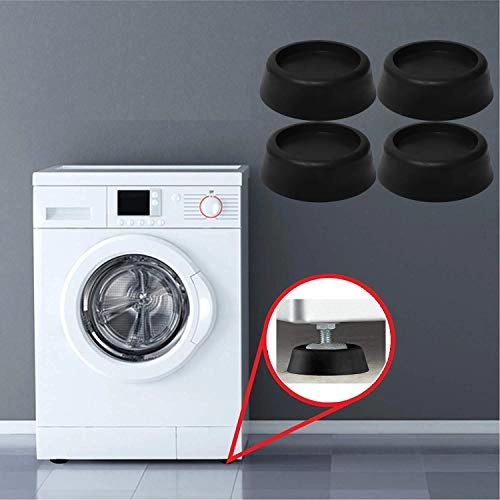 Washing Machine Foot Pads - 4 Pack Anti Vibration Grey