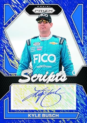 Prizm NASCAR Racing Blaster Box - 5 cards per pack 6 packs per box Blaster-Exclusive Green Prizms