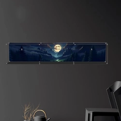 Acrylic Display Box for LEGO Mini Diagon Alley Model 76444 - 3mm thickness