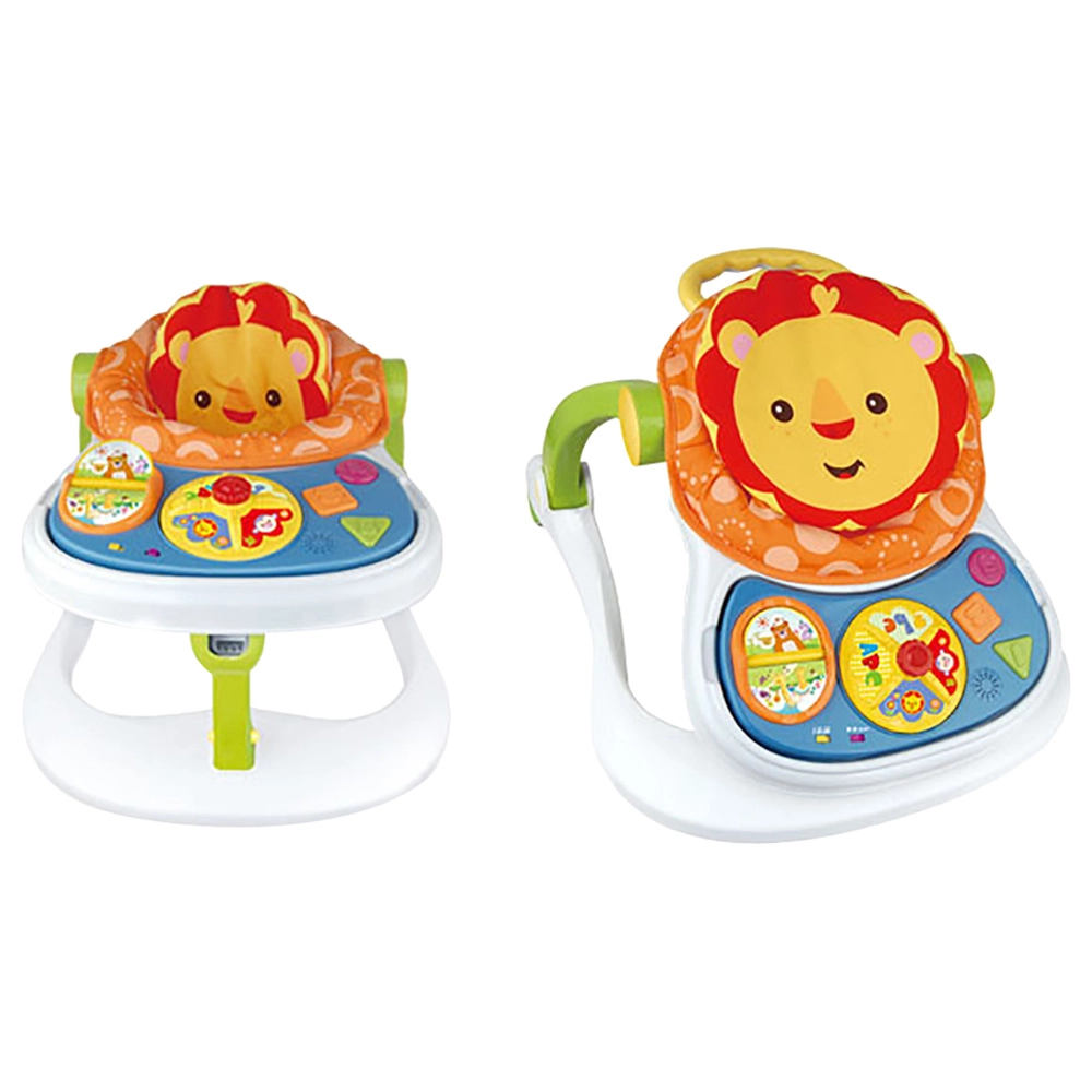 Baby Learning Walker - 3-In-1 Activity Toy Car Pink