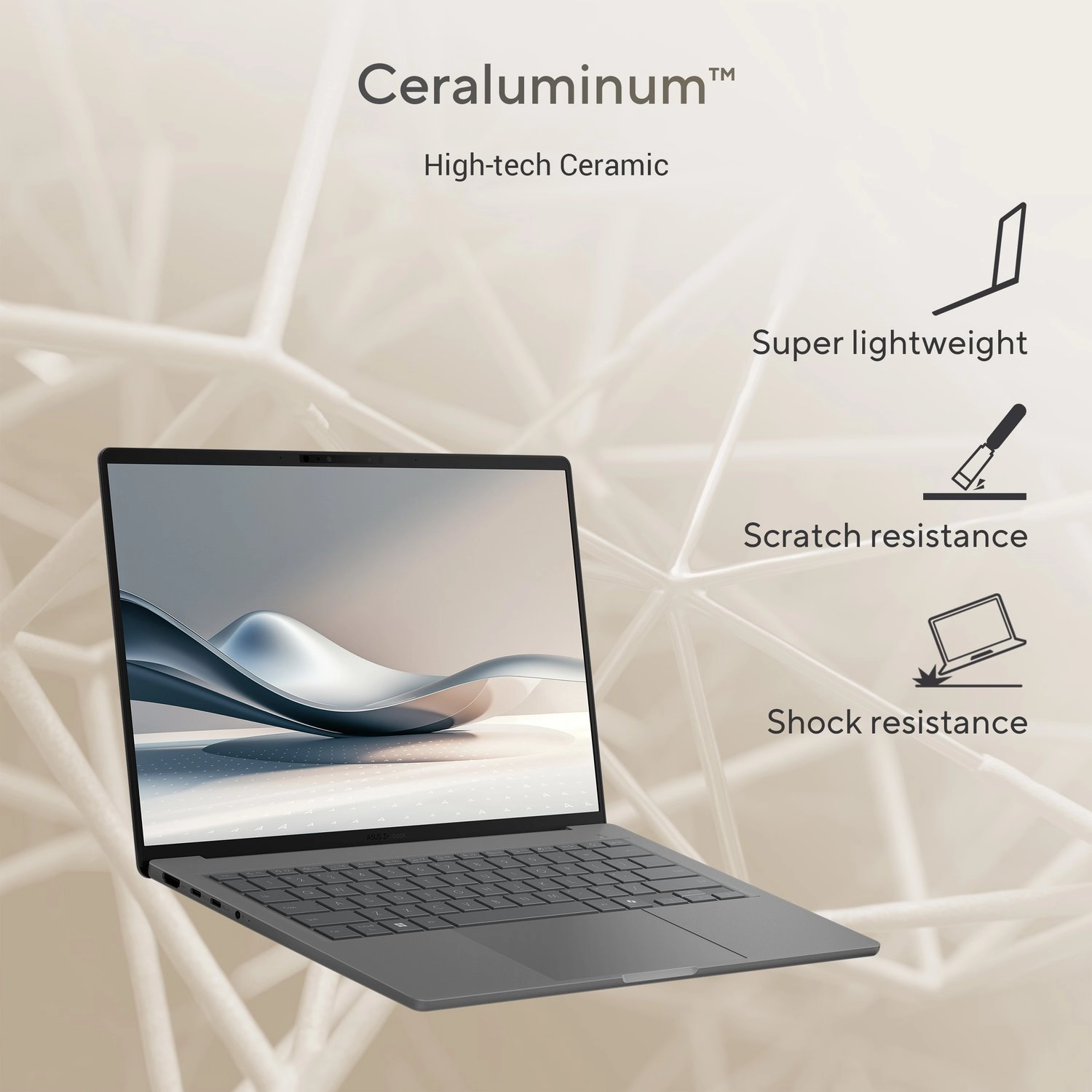 Zenbook A14 UX3407QA-QD180W - 14'' Purwa SE Snapdragon X X1 26 100 16GB 1TB SSD