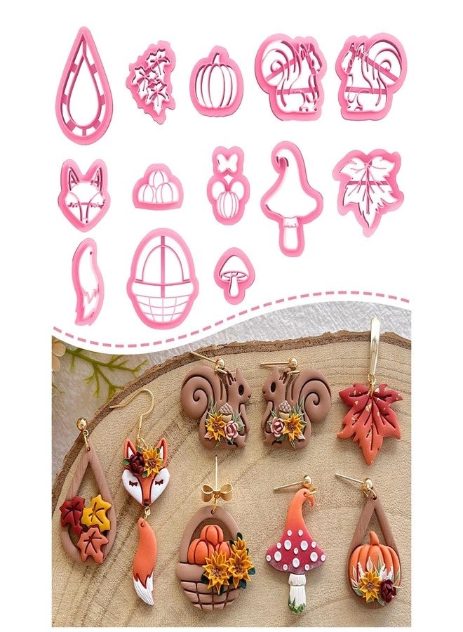 Keoker Fall Polymer Clay Cutters