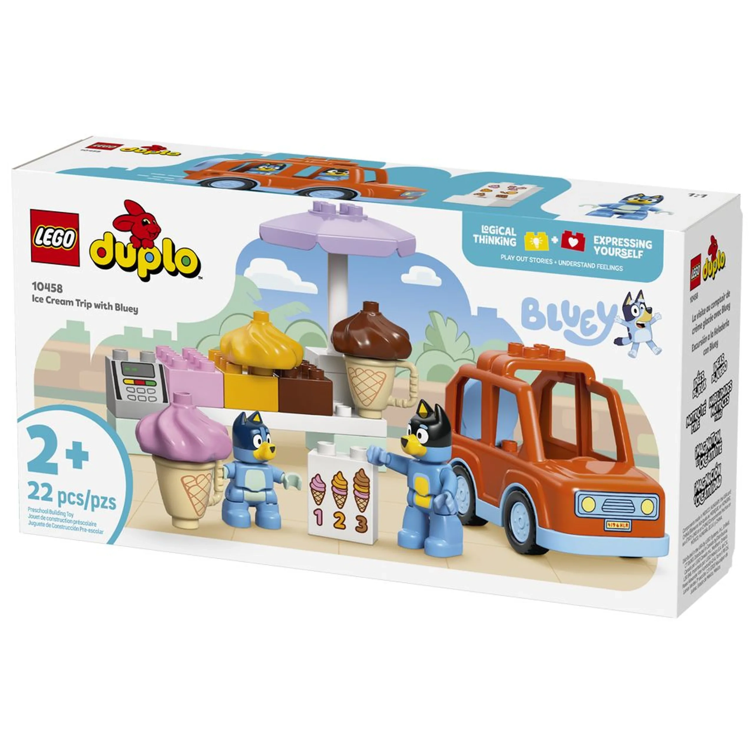 Duplo Ice Cream Trip with Bluey