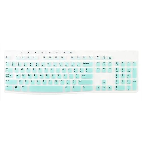 Silicone Keyboard Cover - Compatible with MK270 K200 K260 K270 MK200 MK260 MK275 MK295 Gradient Blue