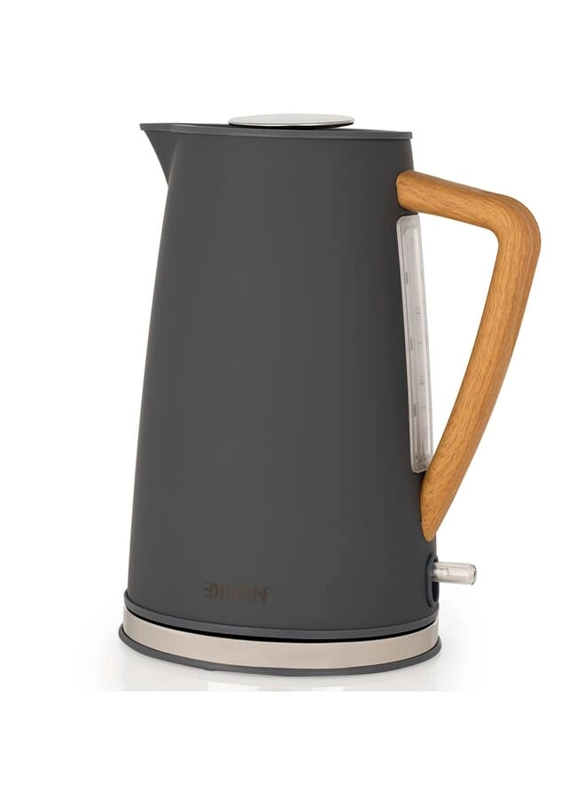 Edison Wooden Control Electric Kettle