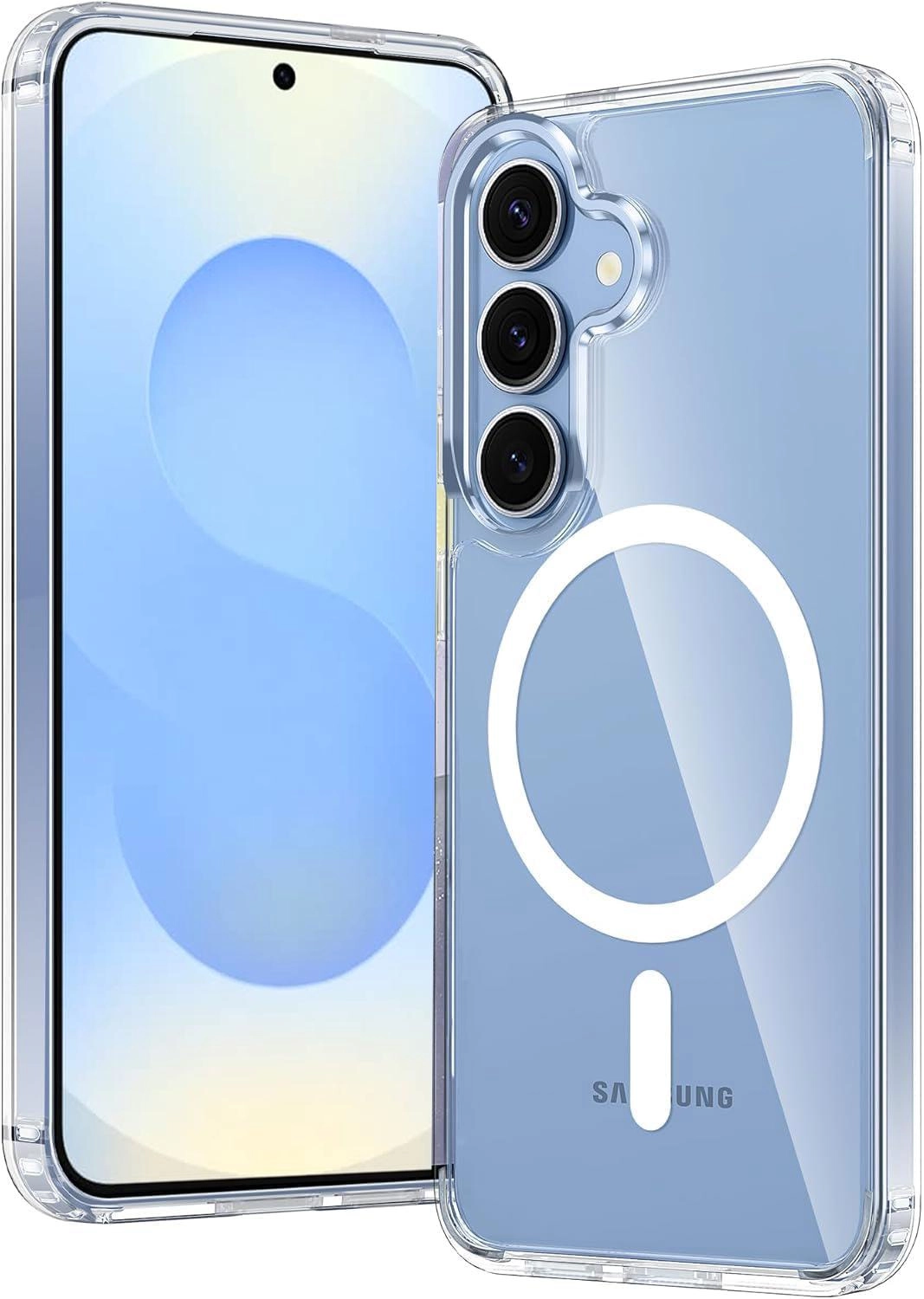 S25 Plus Clear Case with MagSafe for Samsung Galaxy S25 Plus