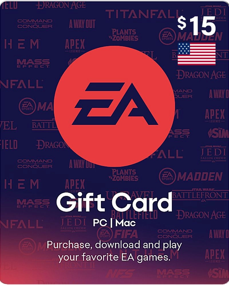 EA Play Gift Card - US $15