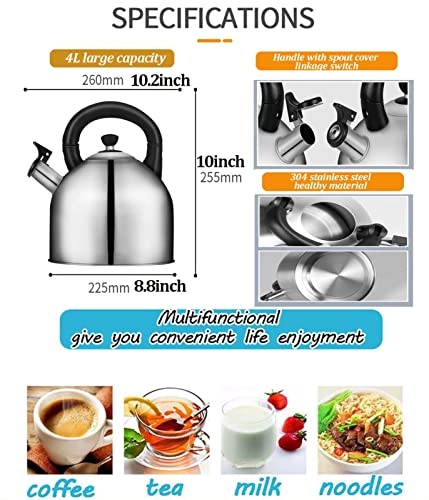 Whistling Kettle - 4L