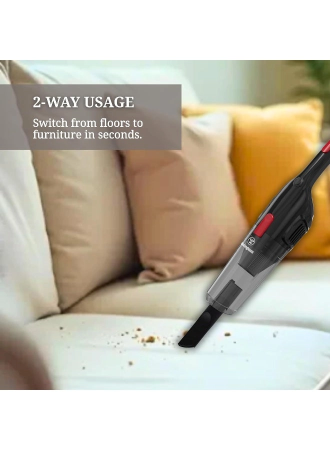 3-in-1 Handheld Stick Vacuum Cleaner - 600W 17 kPa 1.2L