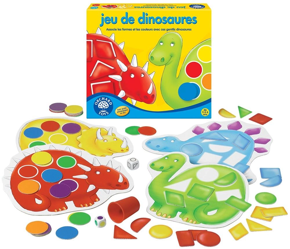 Jeu De Dinosaures (Dotty Dinosaurs) - Suitable for 3 years to 6 years