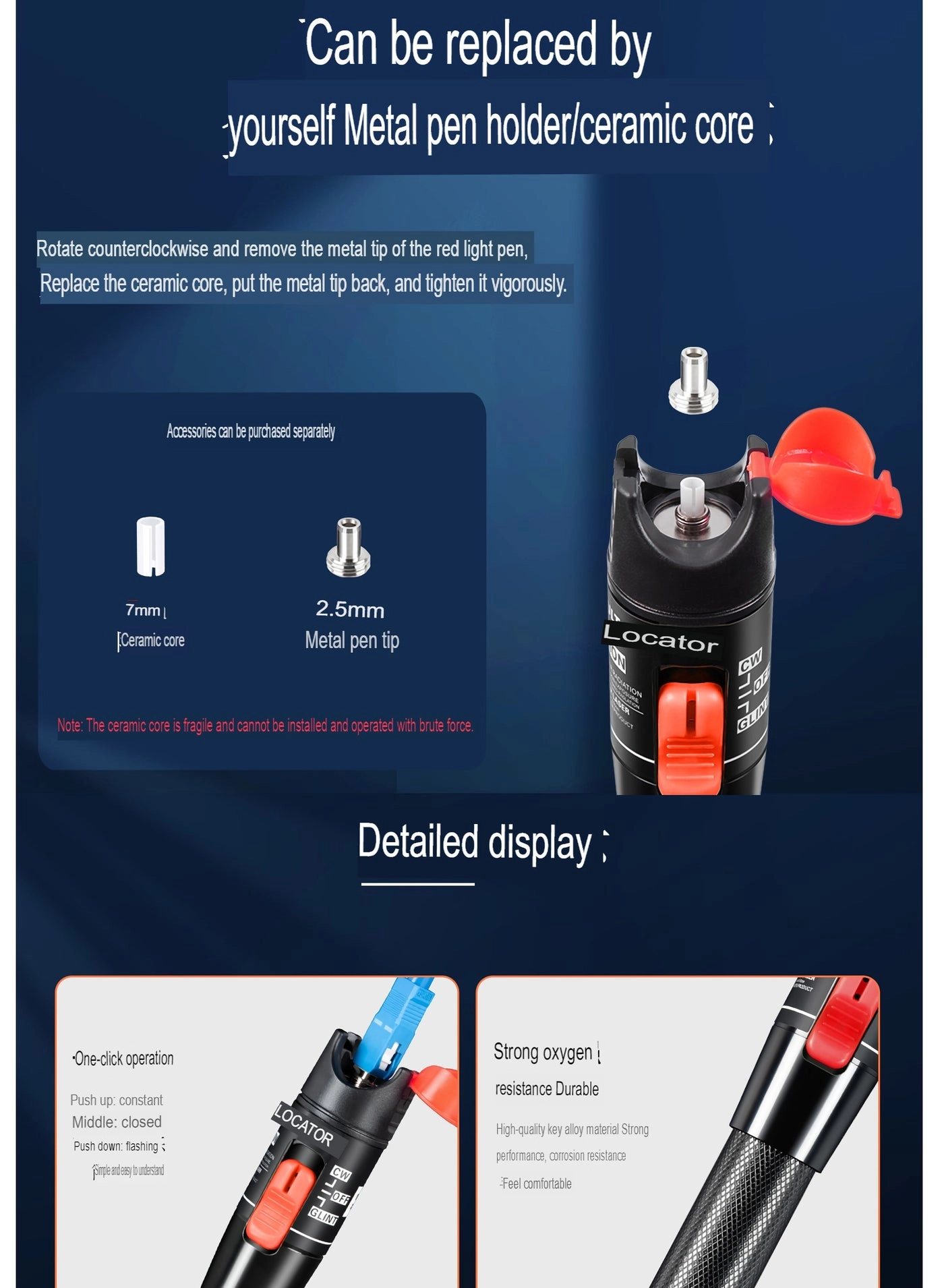Visual Fault Locator - ST SC FC