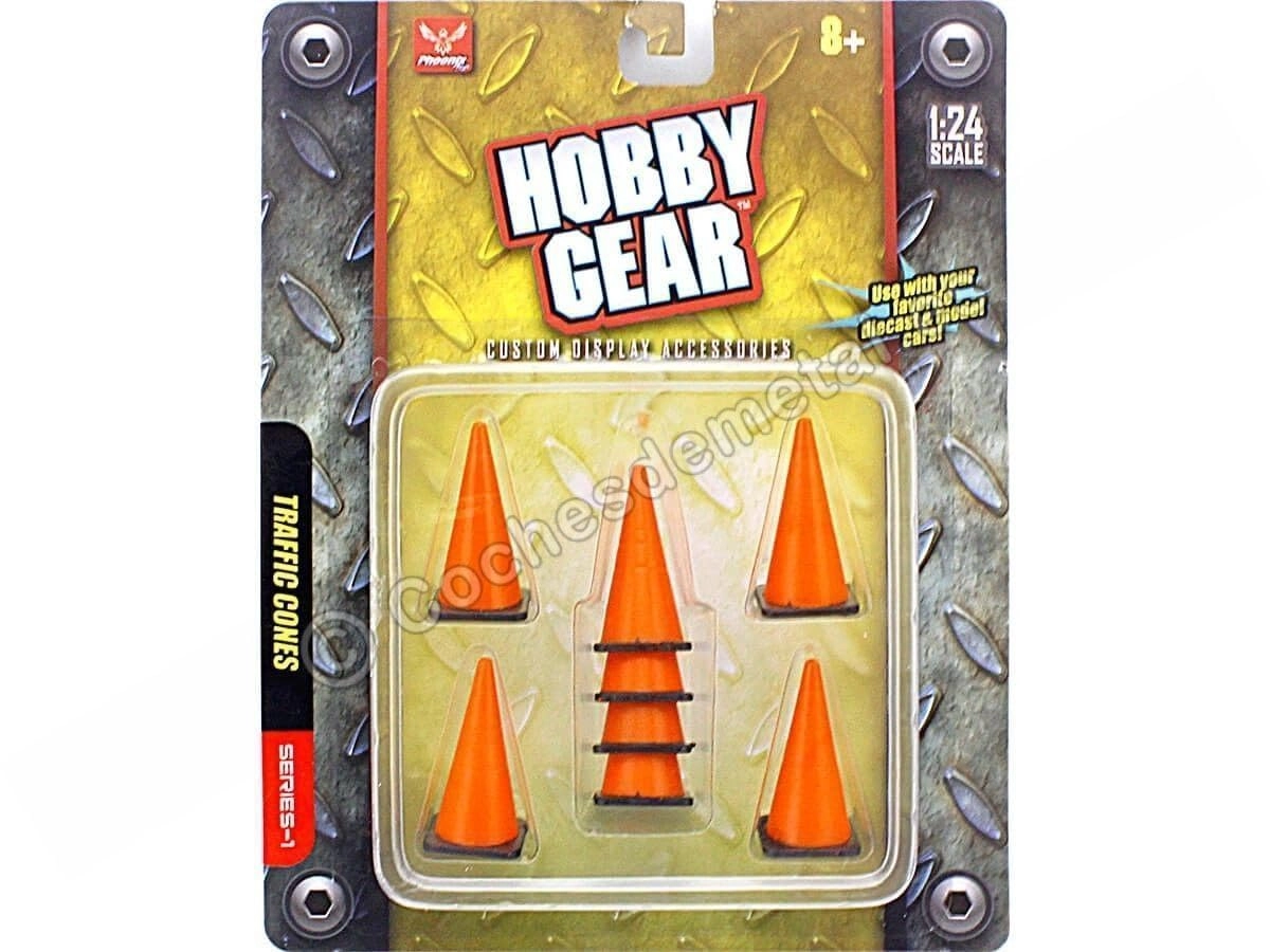 Phoenix Toys Traffic Cones Series 1 - 1:24 8pcs