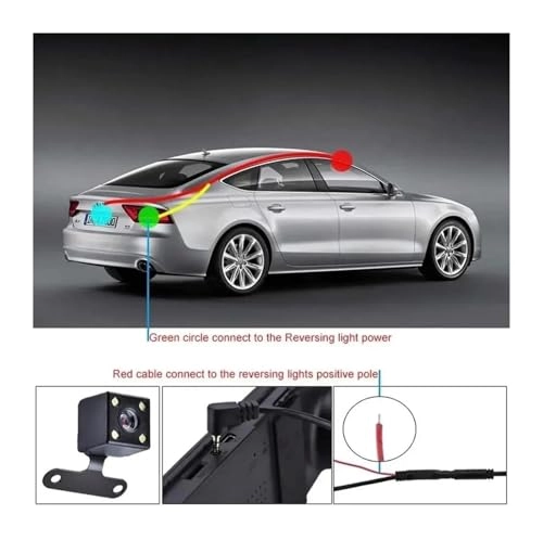 Rear View Camera - Night vision wireless 720P