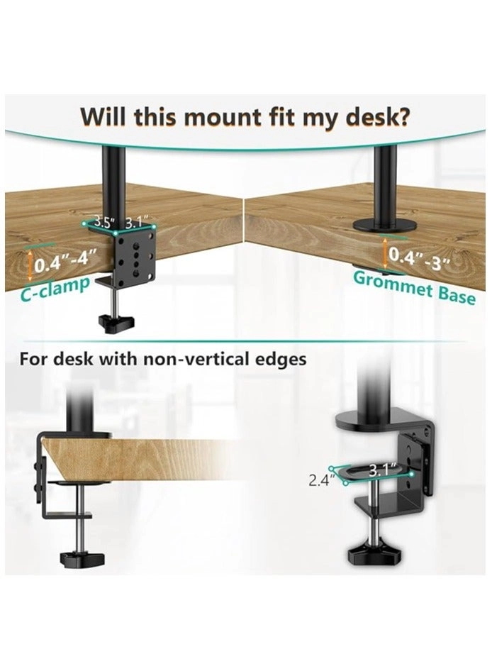 4 Monitor Stand - 32inch VESA 75x75 100x100