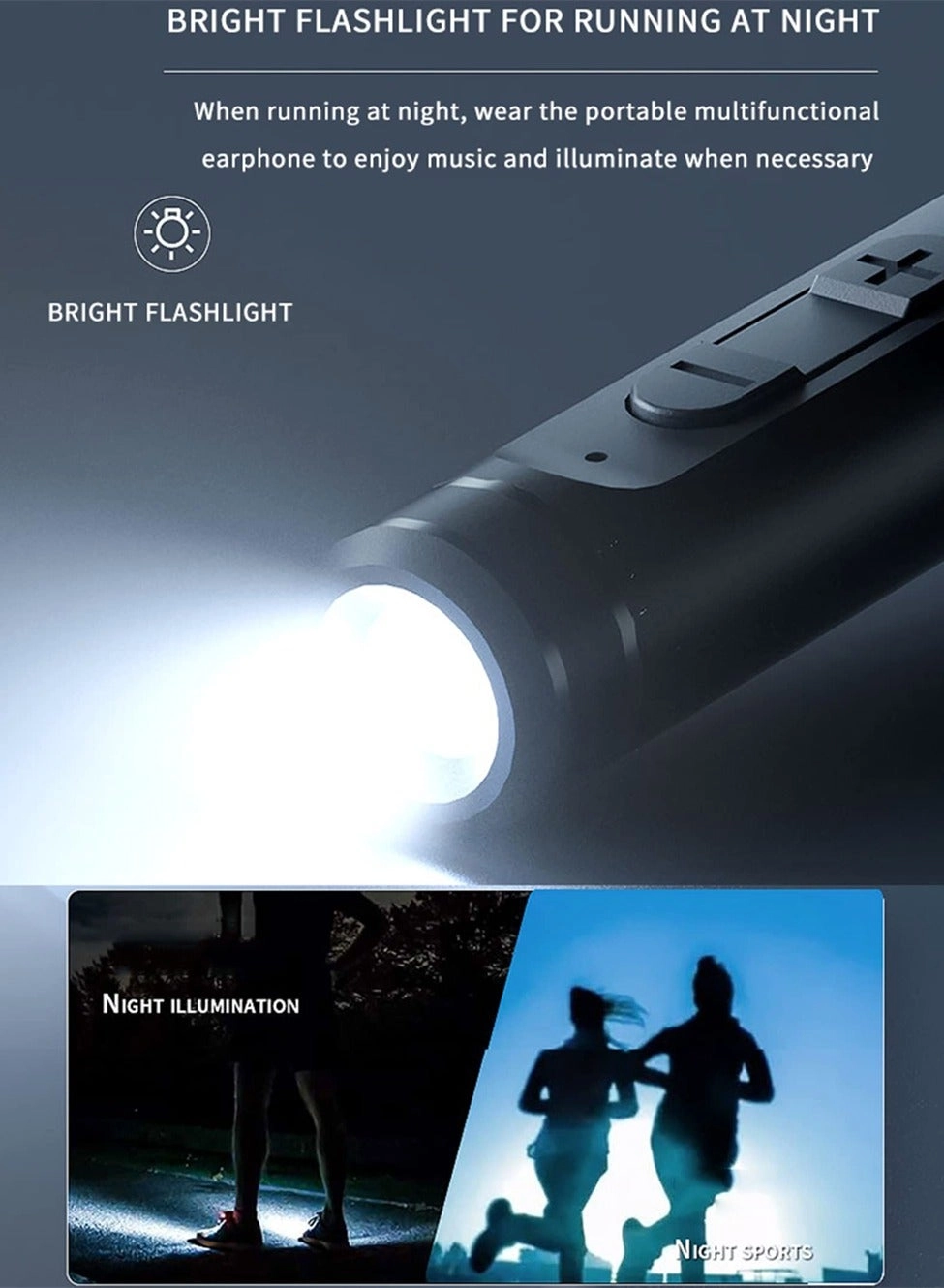 Neckband Bluetooth - Wireless Headphone