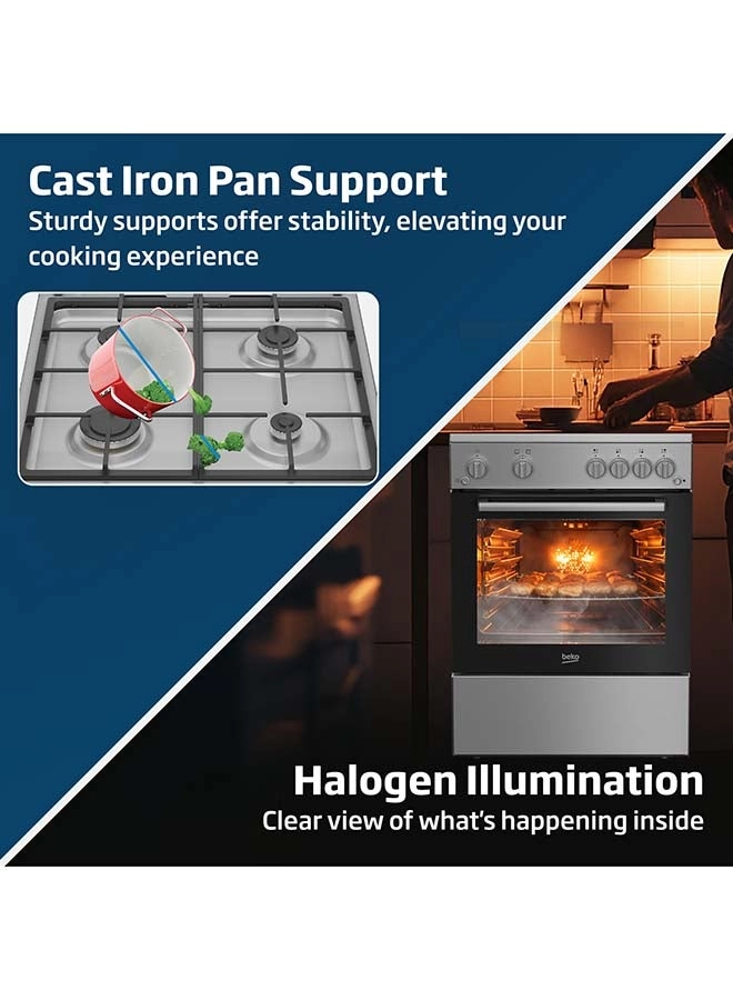 FBGT61130XSL GAS Cooker