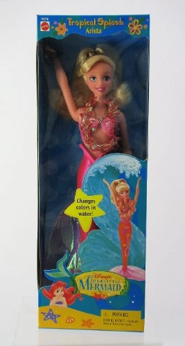 Arista Tropical Splash Doll - Color changes in water