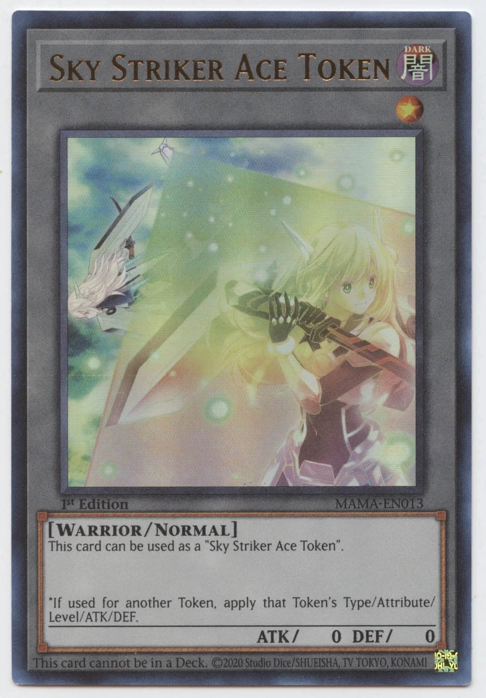 Yu-Gi-Oh! Anime Sky Striker Ace MAMA-EN013 - 1st Edition