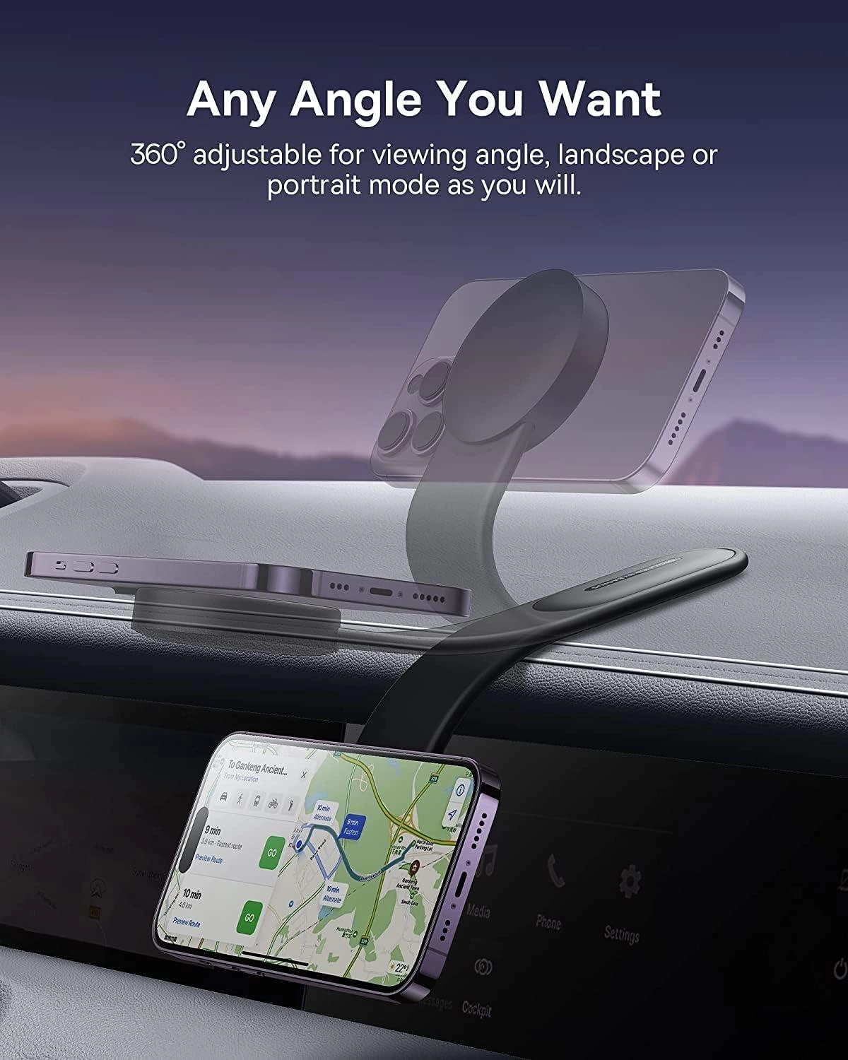 PrimeTrip C02 - Mega Magnetic Stick-on Car Mount
