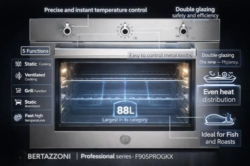 F905PROGKX 90cm Gas Oven