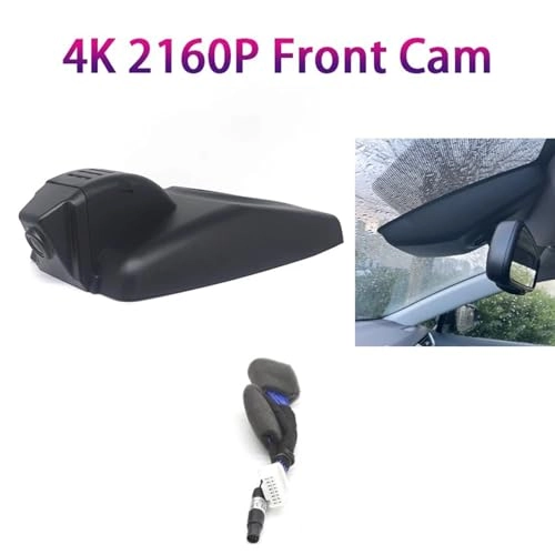 Dash Cam for Toyota RAV4 2018-2021 Venza Harrier 2021-2022 - 4K 2160P Front