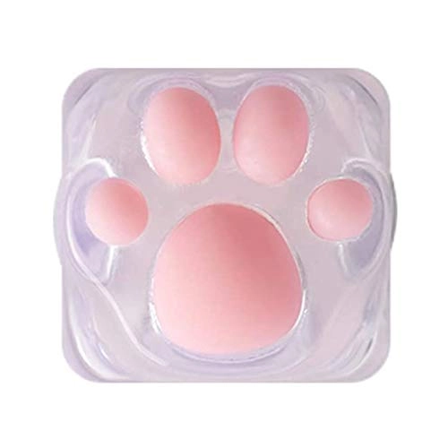 Cute Cat Paw Keycap - Transparent Version ESC Keycap Cherry MX/Gateron Compatible