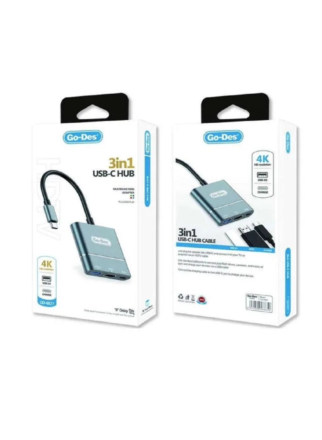 GD-6827 - 3in1 USB-C Hub