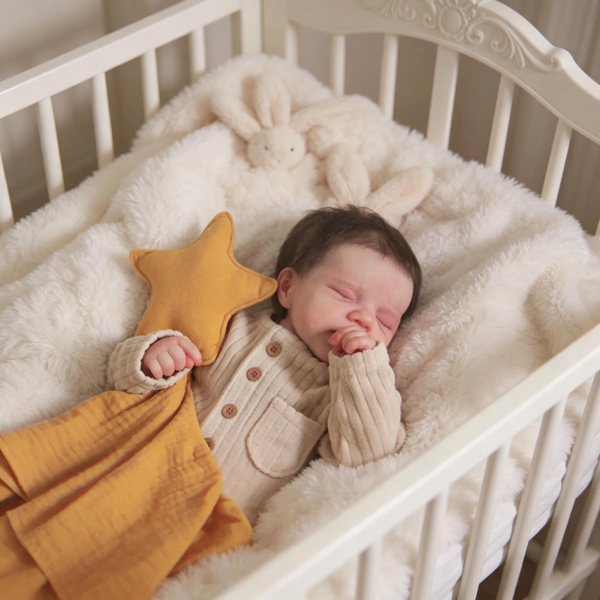 Pascale Reborn Baby Doll - 18 inch Vinyl sleeping Ages 3+