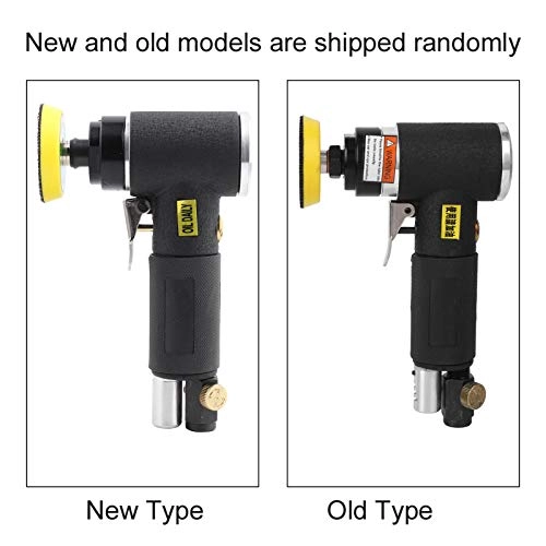Portable polishing machine - pneumatic 5" Low noise