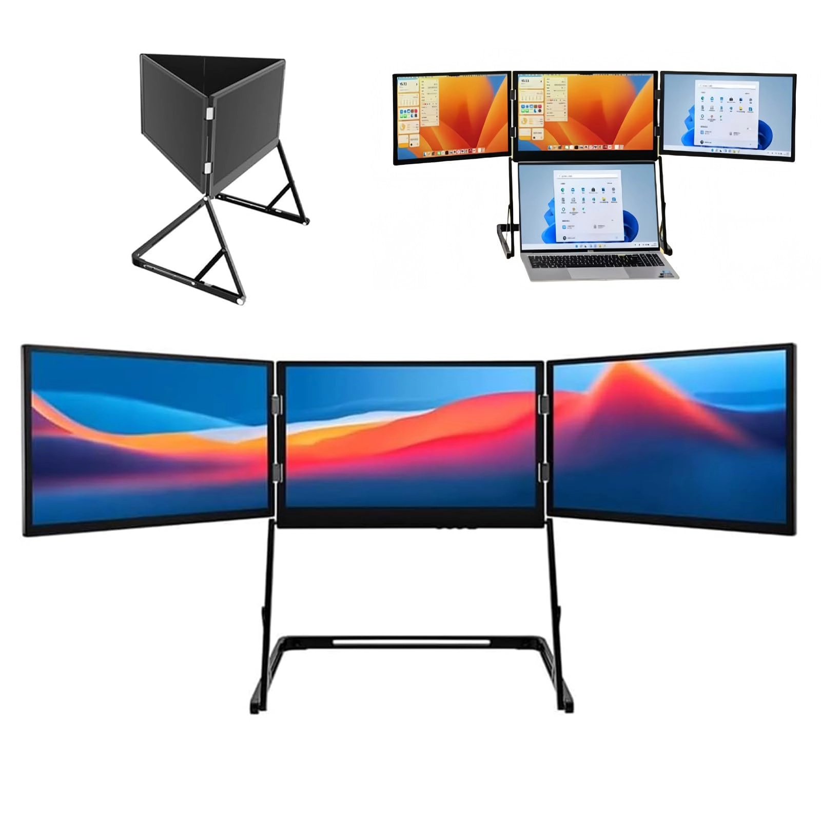 LADECNERHT Laptop Screen Extender - v2f8-889232 15.6" 1080P Triple IPS