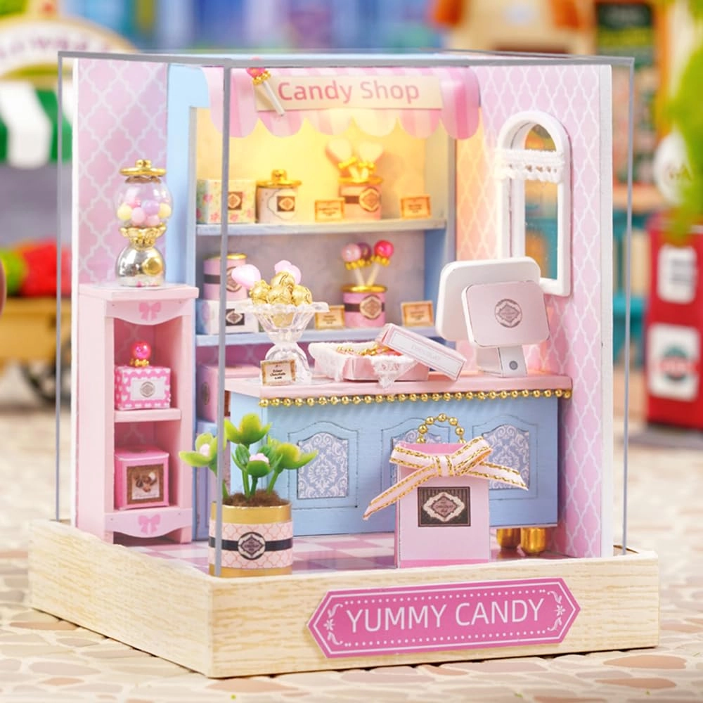 DIY Miniature Dollhouse Kit - Warm Moment 1:24